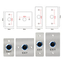 IP68 Waterproof Door Lock Exit Button Infrared No Touch Opening Push Switch for Door Access Control System