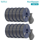 SUNLU PLA PETG PLA Plus Filaments 10 Rolls 3D Filament 1KG/roll 1.75mm 100% Filament Lines Up Neatly For 3D Printing From EU US