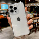 Luxury Transparent Shockproof Phone Case for iPhone 15 14 13 12 Mini 11 Pro X XR XS Max 7 8 Plus SE Clear Bumper Soft Tpu Cover