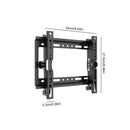 Wall Mount TV Bracket Flexible Adjustment TV Monitor Bracket Mount Articulating Arm Adjustable Wall TV Stand Mount for Bedroom