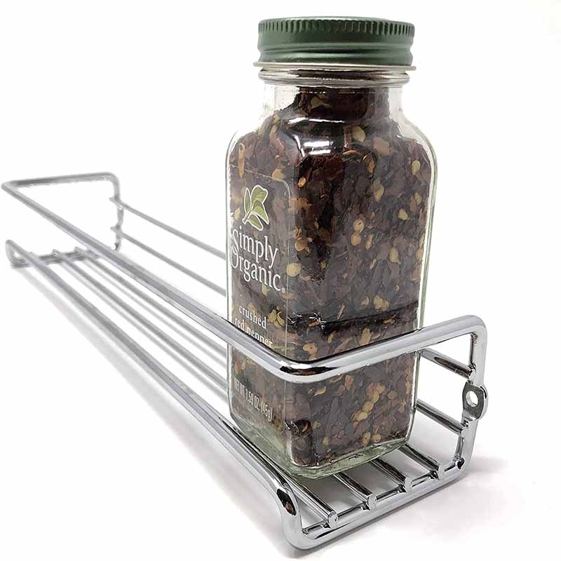 Wall Mount Spice Rack Organizer for Cabinet Spice Shelf  Seasoning Organizer Pantry Door Organizer Spice Storage