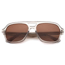 ZENOTTIC 2025 New Arrivals Aviator Polarized Sunglasses Handmade Acetate UV400 Protection Pilot Sun Glasses for Women Men