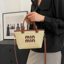 The Riviera Woven Tote | Handcrafted Seagrass Crossbody