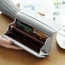 Brand PU Leather Women's Wallet High Quality 3 Fold Long Purse Clutch Coin Purse Phone Pocket Card Holder Large Capacity