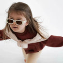 Neue kleine rechteckige Kinder-Sonnenbrille für Jungen und Mädchen, quadratischer Rahmen, Sonnenbrille für Kinder, Baby, Sommer, UV400-Schutz, Oculos De Sol