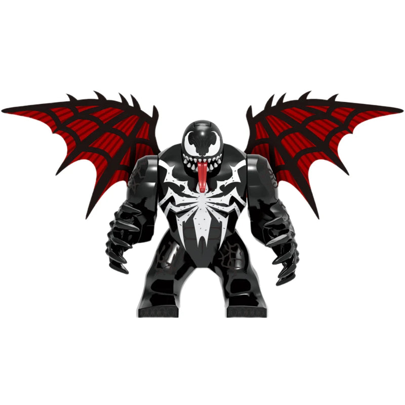 Disney Building Blocks Mini Model Figures Big Goblin Spiderman Iron Man Venom Captain Hawk Deadpool Technic Armor City Gift Toys