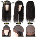 28 Zoll lange Afro Kinky Curly Headband Perücken Synthetische Ice Headband Perücke für schwarze Frauen Ombre Curly Wave Perücke Biofaserhaar