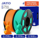 JAYO 2 Rolls 3D High Speed Matte PETG/PETG Filament 1.75mm 600mm/s Print Range High Flow Speedy PETG 3D Printer Filament for 3D
