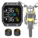 TPMS Motorcycle Tire Pressure Monitoring System With Exteral Sensors Smart Tyre Alarm Kit Universal Motorbike Accessories