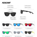 KDEAM Blendschutz POLARISIERTE Sonnenbrille Damen Sättigungsbeschichtung Sonnenbrille Eckig 58mm Mittlere Größe Shades für Herren
