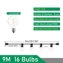 G40 Outdoor String Lights LED Party Garland Dimmable Globe Bulbs Fairy Lamp For Street Patio Garden Camping Terrace Decoration