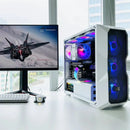 Wovibo PC Computer Cooling Case Radiator, Fan Cooler, RGB, ARGB, PWM, 4Pin, 5V, 3Pin, 120mm, Branco, Preto, 12cm