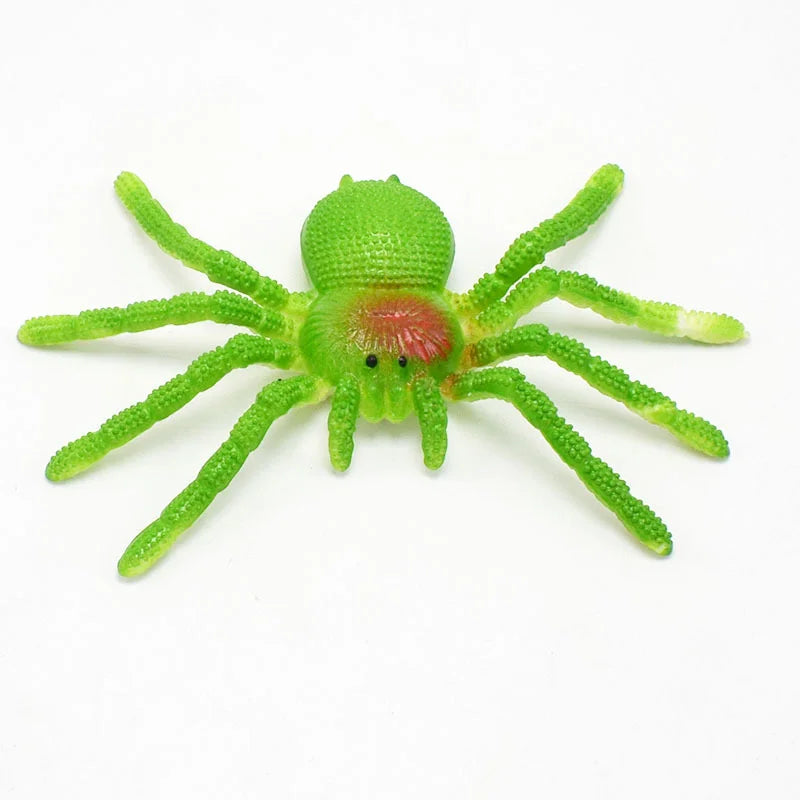 Color Soft Rubber Spider TPR Big Insect Model Halloween