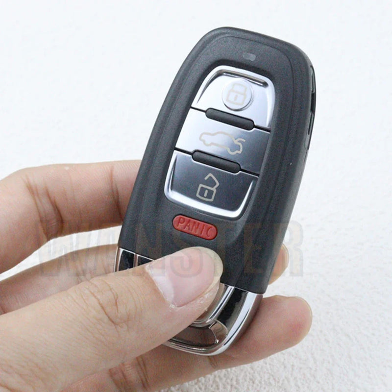 3 4 Bottons Replace Car Remote Key Shell Fob Case Housing for Audi A1 A4l A3 A4 A5 A6 A7 A8 Quattro Q5 Q7 R8 S4 S5 S6 S7 S8 TT