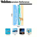 30*60inch Ultra-Soft Beach Towel with Beach Bunny Hoppin Through Sand Towel