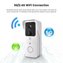 5G 2.4G WLAN Video Türklingel 1080P Tuya Smart Outdoor Funk-Gegensprechanlage Wasserdichte Wireless Kamera mit AC/DC-Stromversorgung