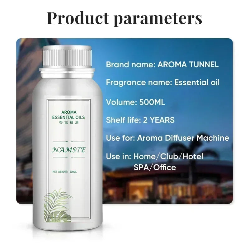 NAMSTE Aroma Essential Oil Hotel Series 500ML Use In Aroma Diffuser Fragrance Essential Oil Is Suitable For Home Office SPA Club