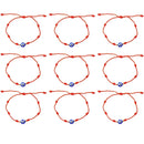 2024 Red Evil Eye String Bracelet for Lovers Protection Lucky Amulet and Friendship Handmade  Braid Rope Wristband Jewelry Gifts