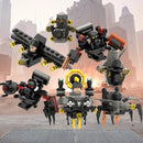 New Skibidi Toileted Action Figures Building Blocks Titan Drill Man Speakerman TVman Model Toys for Kid Xmas Halloween Gift