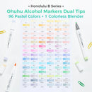The Honolulu | Professional Alcohol Art Marker Set, 24–320 Colors