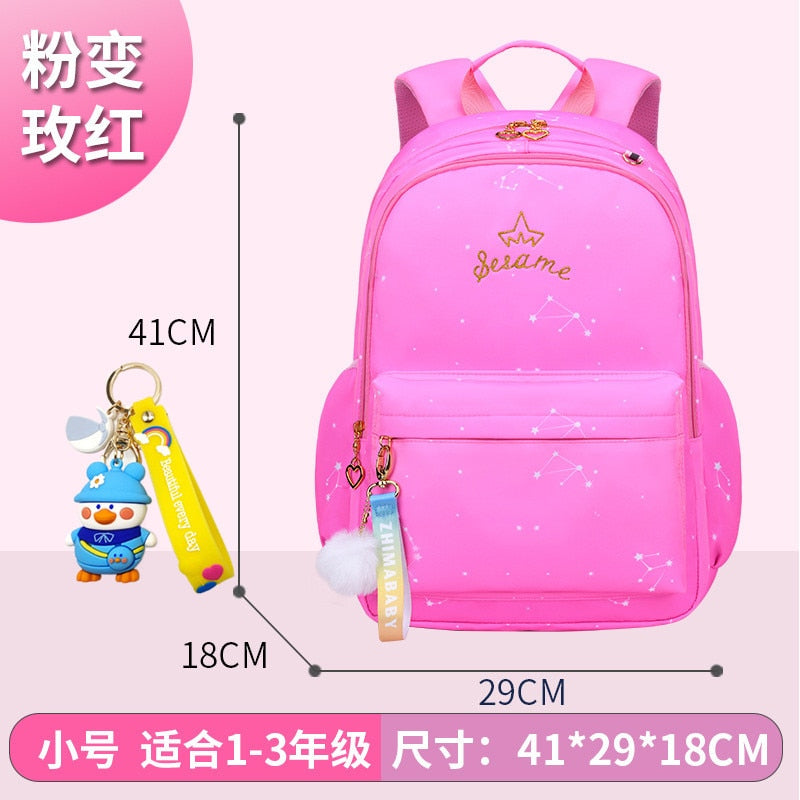 waterproof Children School Bags for Girls Primary princess school backpack Orthopedic Backpacks schoolbag kids Mochila Infantil