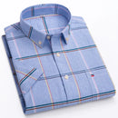 The Oxford Line | 100% Cotton Short-Sleeve Oxford Shirt