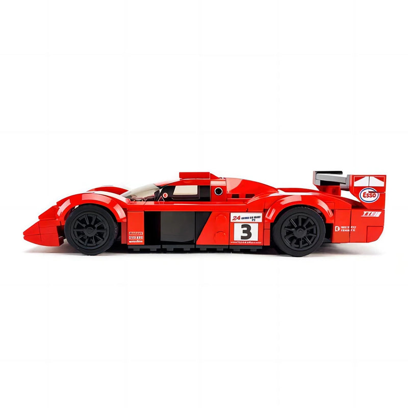 236PCS MOC Speed Champion 1999 Le Mans 24 Hours Endurance Race Racing Car Model Sports Car Building Blocks Children's Toy Gift