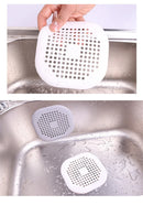 Silicone Sink Strainer, Shower Drain Plug Hair Catcher, Bathtub Kitchen Sink Filter Screen Bathroom Accessories