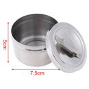 1 Piece Medical Alcohol Round Box 304 Stainless Steel Cotton Can Barrel Laboratory Instruments And Tools Storage Tank With Cover