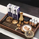 2023 Brass Incense Making Kit Wax Melt Incense Burner Portable DIY Handmade Fragrance Seal Moulding Tools Incense Accessories