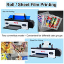 ACHI A3 DTF Printer R1390 A3 T-shirts Printier ROLL DTF Transfer Film Printer With DTF Oven For Fabric T-shirt Clothes EU STOCK