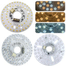 3.9/4.9/6.2 Inch 3000/4000/5000K Ceiling Fan Light Retrofit Kit Ceiling Flush Light Replacement Panel Pendant Light Round Panel