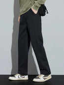 4 Colors New Straight Men's Pants Baggy Casual Lyocell Comfortable Stretch Trousers Male Wide Fashion Korean Pants Streetwear