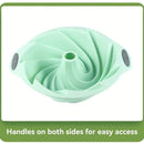 Silicone Cake Pan, Non-Stick Silicone Cake Mold for Homemade Cake and Bread Cake Molds Baking Large Silicone Molds Cakes