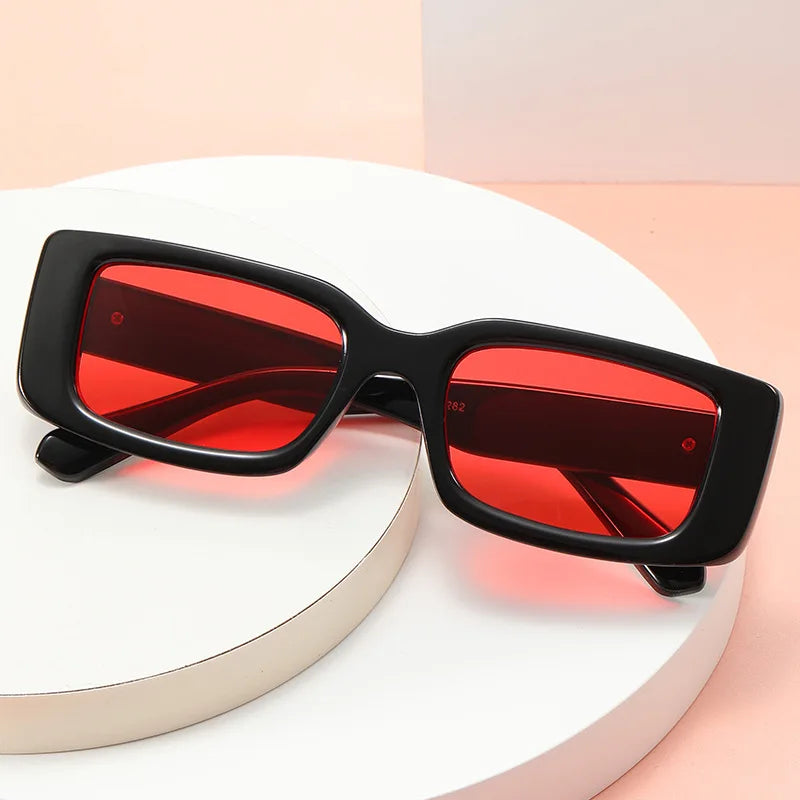 Vintage Square Eyewear Sunglasses Women Fashion Man Sun Glasses Luxury Brand Designer Retro Rectangle UV400 Gafas De Sol Mujer