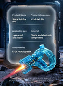 The Aqua Blitz | High-Power Electric Water Gun with LED Flashing Action