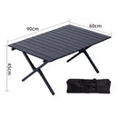 Outdoor Folding Table Portable Egg Roll Table Picnic Camping Table Car Mounted Rent House Picnic Table Complimentary Storage Bag