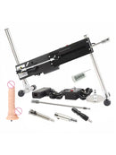 F6 new women's static V-sound automatic sex machine gun vacuum U-lock turbo power solid steel metal sex machine