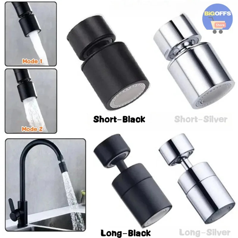 Kitchen Faucet Aerator 360 Degree Rotation Water Diffuser Bathroom Water Filter Tap Nozzle Bubbler Mixer Spray Faucet Attachment