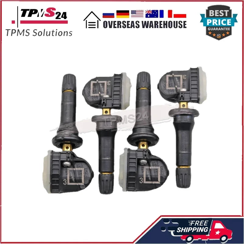 4PCS TIRE PRESSURE MONITOR SENSOR 13598771 13598772 For Buick Envision Chevrolet Bolt Cruze Malibu Spark Tahoe GMC Sierra 315MHz