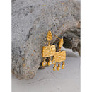 Yhpup 316l Stainless Steel Square Geometric Dangle Earrings Delicate Cubic Zirconia Temperament Fashion France Jewelry Women