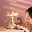 Rokr Vintage Swing Ride 3D Mechanical Music Box