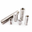 M2 M2.5 M3 M4 M5 M6 M8 DIN916 304 Stainless Steel Hex Hexagon Socket Allen Cup Point Grub Set Screw Bolt