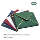 50 Stück/Packung 18,5 cm x 13,5 cm Phnom Penh Umschläge Hochzeitseinladungs-Umschlagtasche