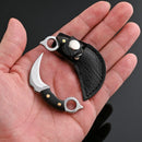 Mini Claw Knife Keychain Hanger Fruit Knife EDC Mini Blade Pocket Key Claw Chain Outdoor Tools Portable Delivery Knife Fashion