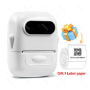 Wireless Label Printer P50 Inkless Bluetooth Thermal Label Maker Adhesive Label Sticker Machine DIY Pattern Barcode QR Code Tape
