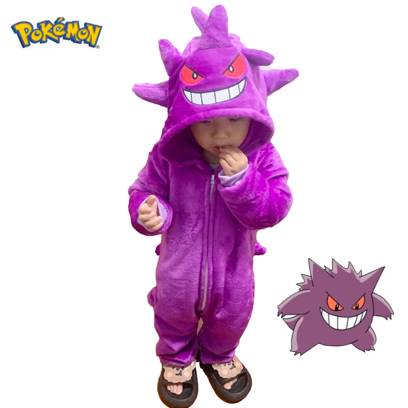 Kids Cosplay Costume Clothes Children Onesies Kigurumi Full Body Sleepwear Whole Pijamas Boys Costume Halloween Christmas Gift