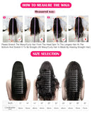 46 44 Inch Bone Straight Lace Frontal Human Hair Wigs Brazilian 250 Density 13x6 13x4 Transparent HD Lace Front Wigs For Women