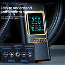 4 In 1 Car Multi-function Air Compressor Jump Starter Air Pump Tire Inflator Portable Battery Starter With Smart Battery Clip