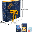 Christmas Advent Calendar 24 Days Surprise Box Birthday Countdown Empty Gift Box Surprise for Kids Family DIY Wedding Decoration